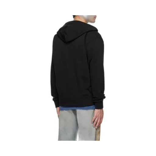 Embroidered Zipped Hoodie
