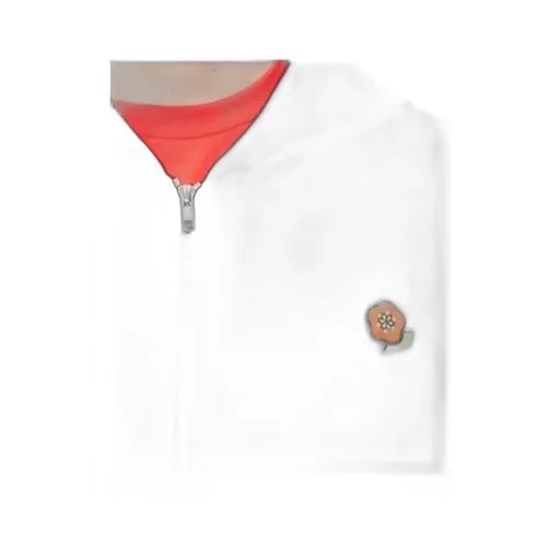 Embroidered Zipped Hoodie