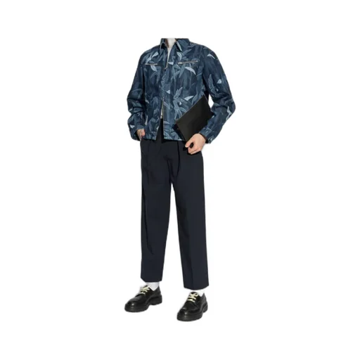 Decorative Pattern Denim Jacket