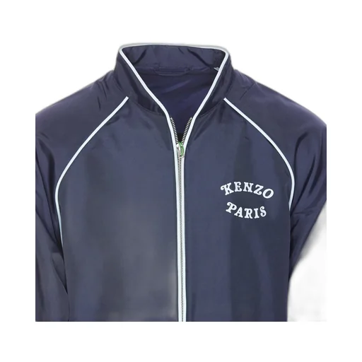 Logo Printed Zip-Up Jacket