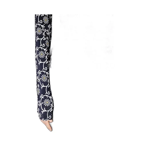 Marguerite All-Over Turtle Neck