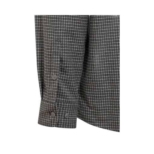 Logo Detailed Plaid Shirt