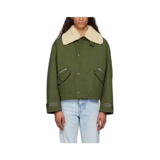 Lapel Logo Casual Jacket