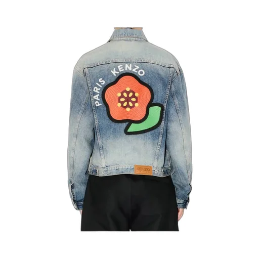 Kenzo Pop Embroidered Trucker Jacket
