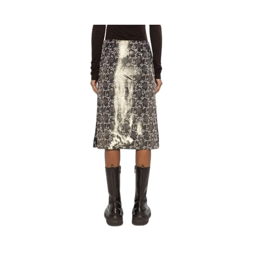 Kenzo Marguerite Straight Midi Skirt