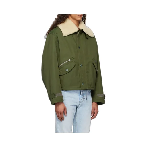 Lapel Logo Casual Jacket
