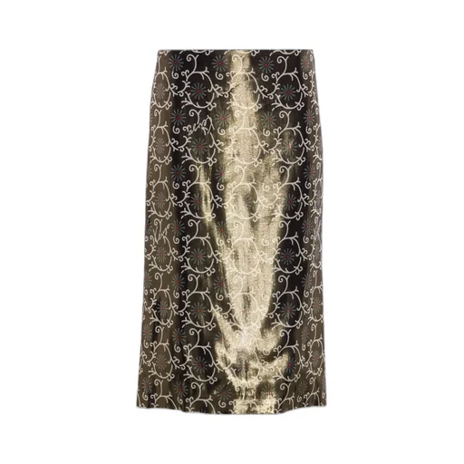 Kenzo Marguerite Straight Midi Skirt