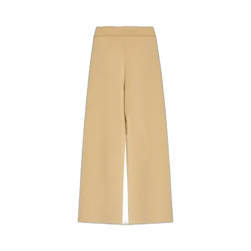 Logo Patch Cropped Trousers