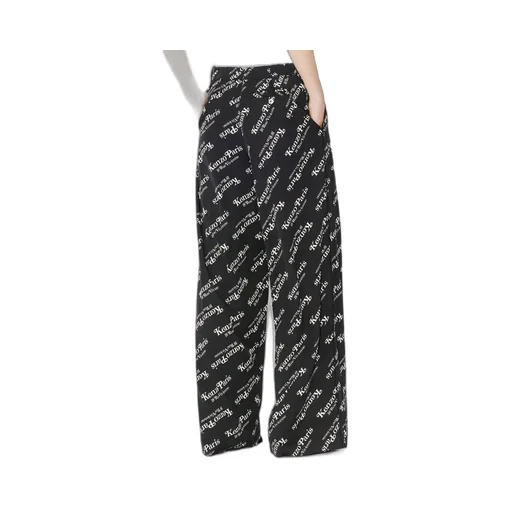 Verdy Logo-Printed Wide Leg Pajama Pants