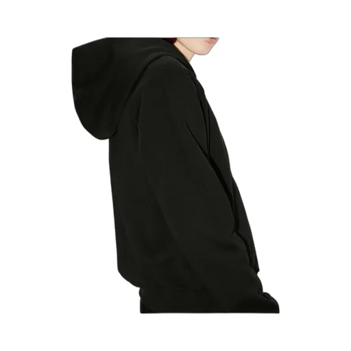 Boke Flower Crest Hooded Embroidered Zip-Up Cardigan