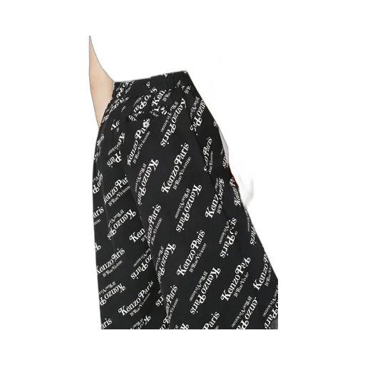 Verdy Logo-Printed Wide Leg Pajama Pants