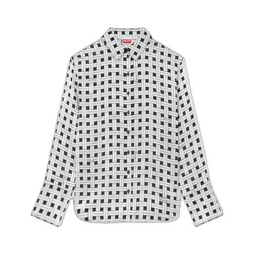 Kenzo Weave Oversized Shirt