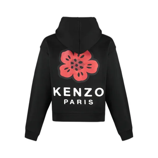 Boke Flower Drawstring Hoodie