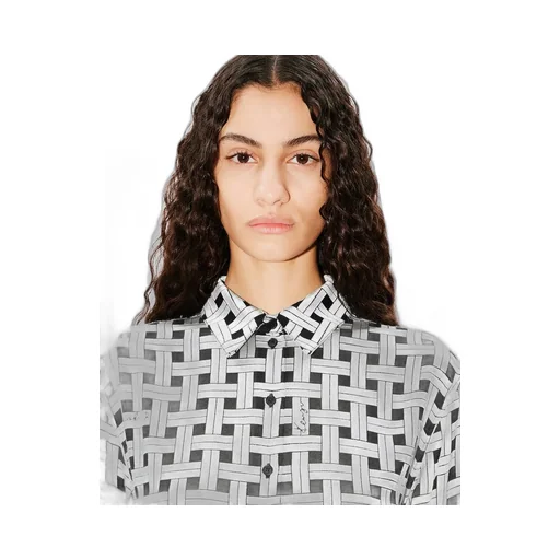 Kenzo Weave Oversized Shirt