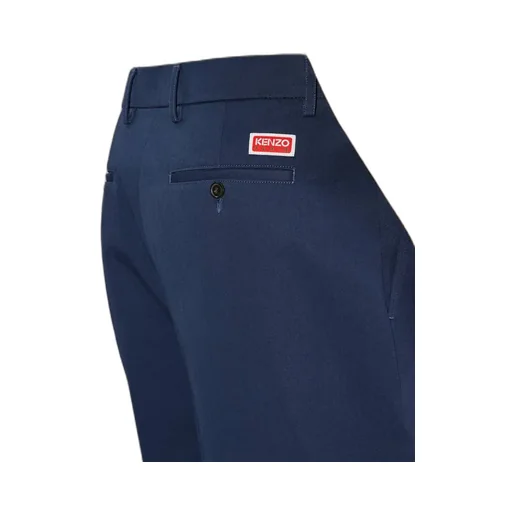 Straight-Leg Turn-Up Cuff Trousers