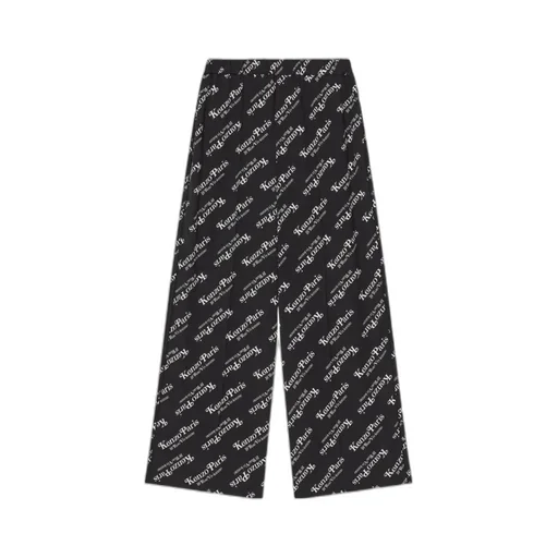 Verdy Logo-Printed Wide Leg Pajama Pants