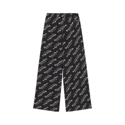 Verdy Logo-Printed Wide Leg Pajama Pants