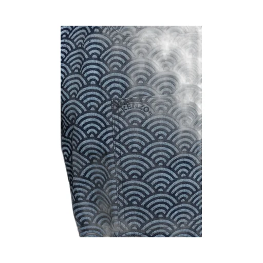 All-Over Patterned Wide-Leg Jeans