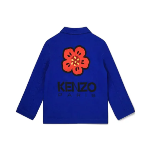 Long Sleeved Logo Embroidered Jacket