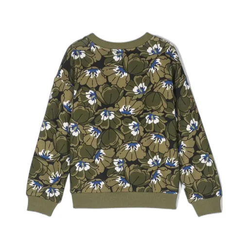 Floral-Print Cotton Sweatshirt