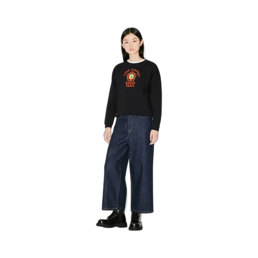 Logo Patch Long Sleeved Sweatshirt