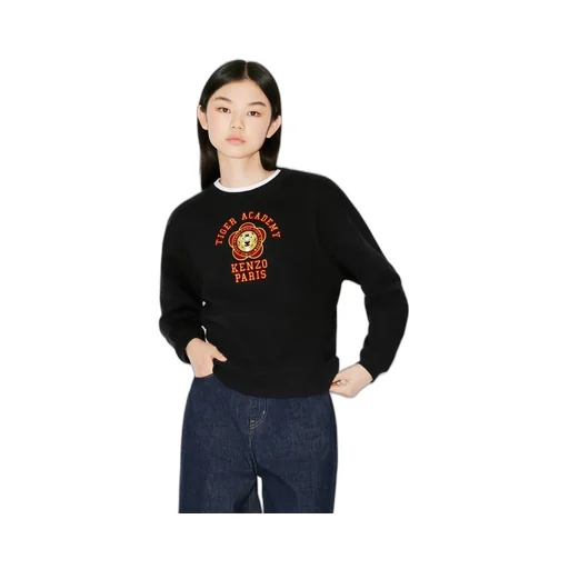 Logo Patch Long Sleeved Sweatshirt
