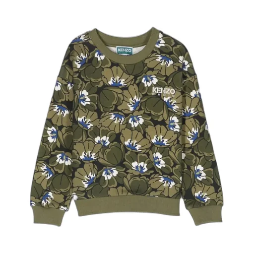 Floral-Print Cotton Sweatshirt