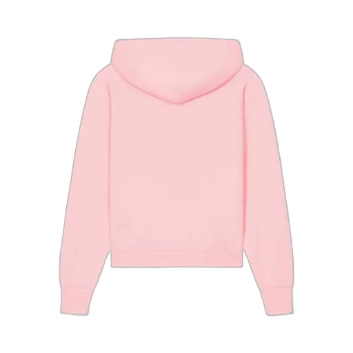 Boke Flower Crest Hooded Embroidered Zip-Up Cardigan