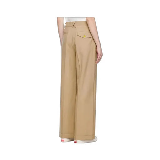 Belt Loop Zipper Casual Pants