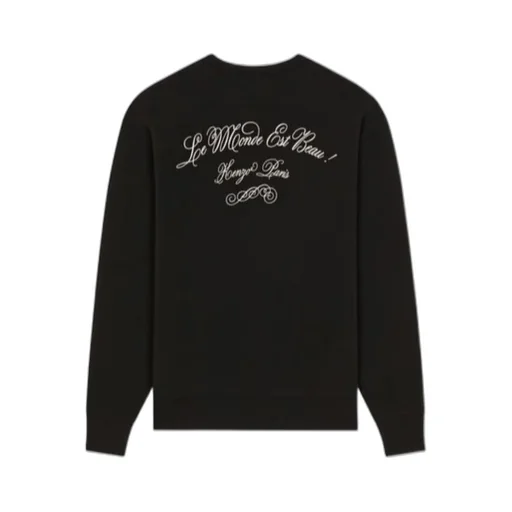 Long-Sleeved Crewneck Sweatshirt