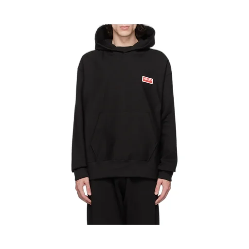 Logo-Printed Long Sleeved Hoodie