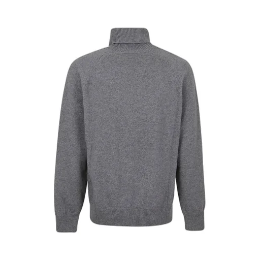 Boke Flower Embroidered Roll-Neck Knit Jumper