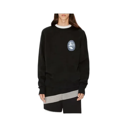 Long-Sleeved Crewneck Sweatshirt