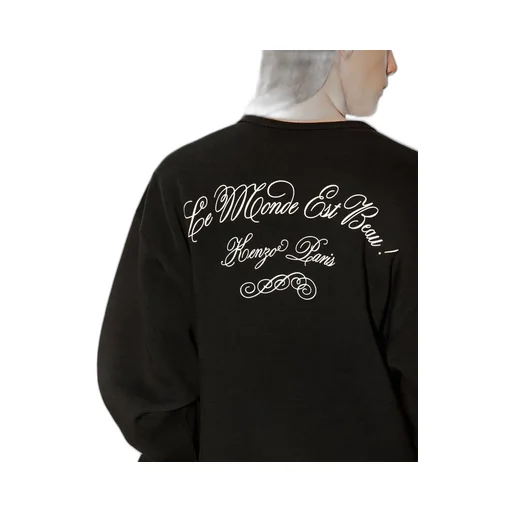 Long-Sleeved Crewneck Sweatshirt