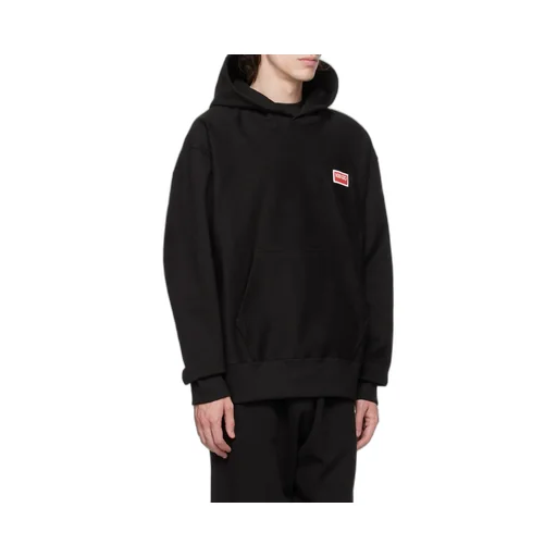 Logo-Printed Long Sleeved Hoodie