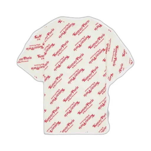 All-Over Logo Printed Oversize T-Shirt