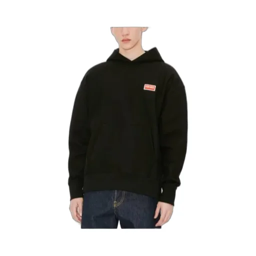 Logo-Printed Long Sleeved Hoodie