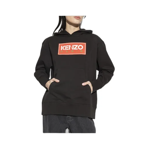 Logo Embroidered Oversized Hoodie