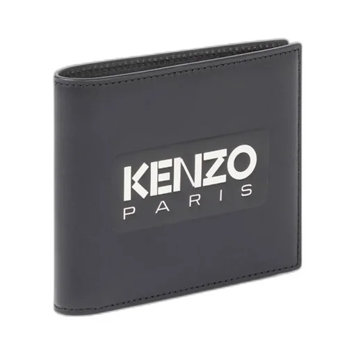 Logo-Embossed Bi-Fold Wallet