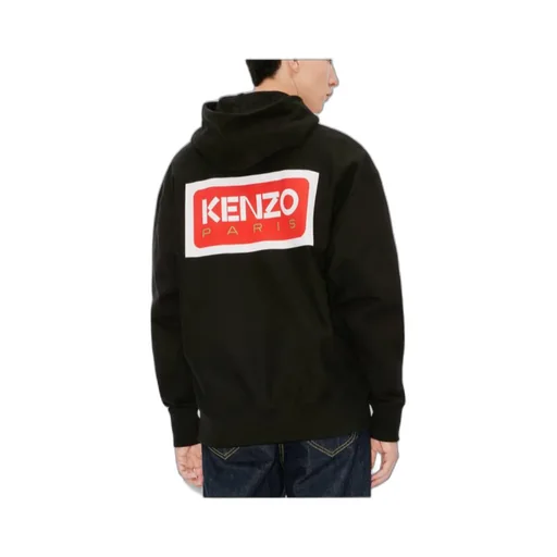 Logo-Printed Long Sleeved Hoodie