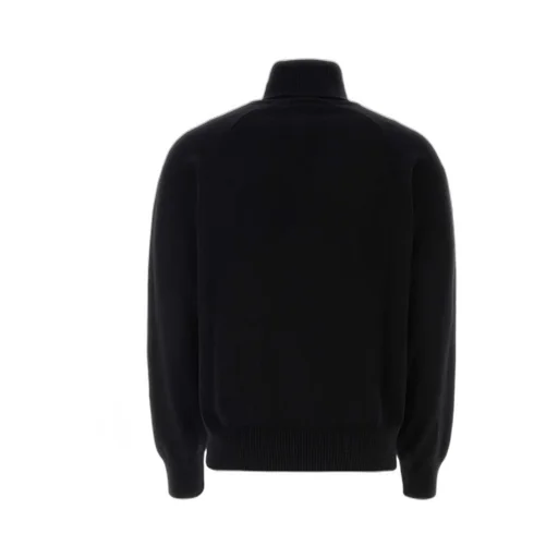Boke Flower Embroidered Roll-Neck Knit Jumper