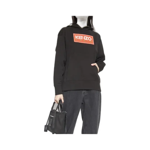Logo Embroidered Oversized Hoodie