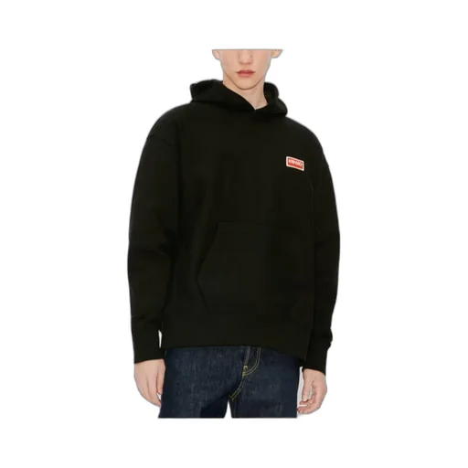 Logo-Printed Long Sleeved Hoodie