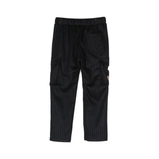 Logo Patch Drawstring Trousers