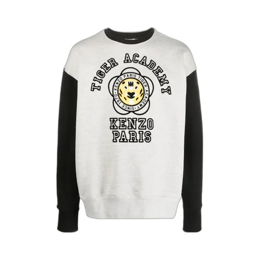 Graphic Printed Crewneck Sweatshirt