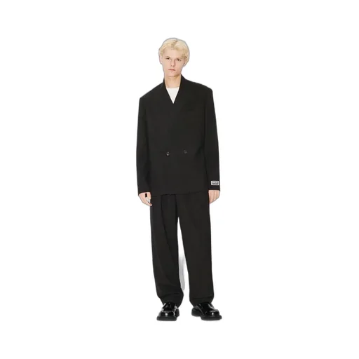 Pleated Suit Trousers