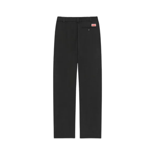Logo-Patch Wide-Leg Trousers