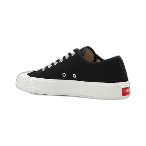 Boke Flower Embroidered Lace-Up Sneakers