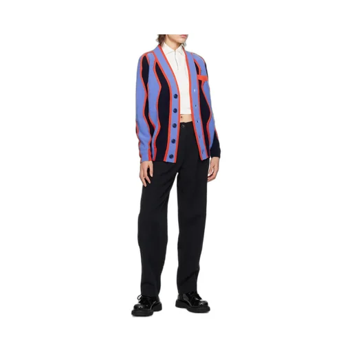 Logo-Patch Wide-Leg Trousers