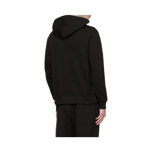Logo Patch Long-Sleeved Hoodie